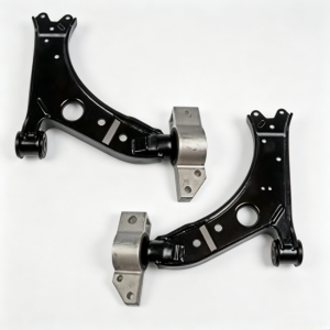 front lower control arm integrated with ball joint & dual rubber bushings for VW Golf 5, Golf 6, Jetta Mk5, Skoda Octavia, Skoda Yeti, Seat Altea | lower suspension wishbone replacement